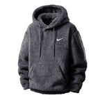 NK | Felpa con Cappuccio in Pile