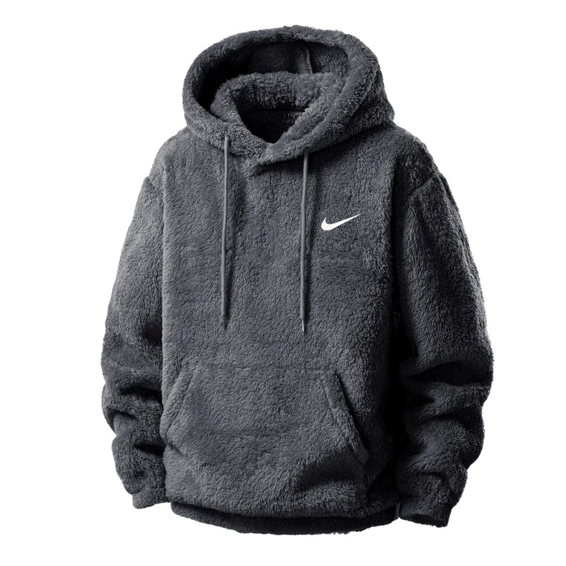 NK | Felpa con Cappuccio in Pile