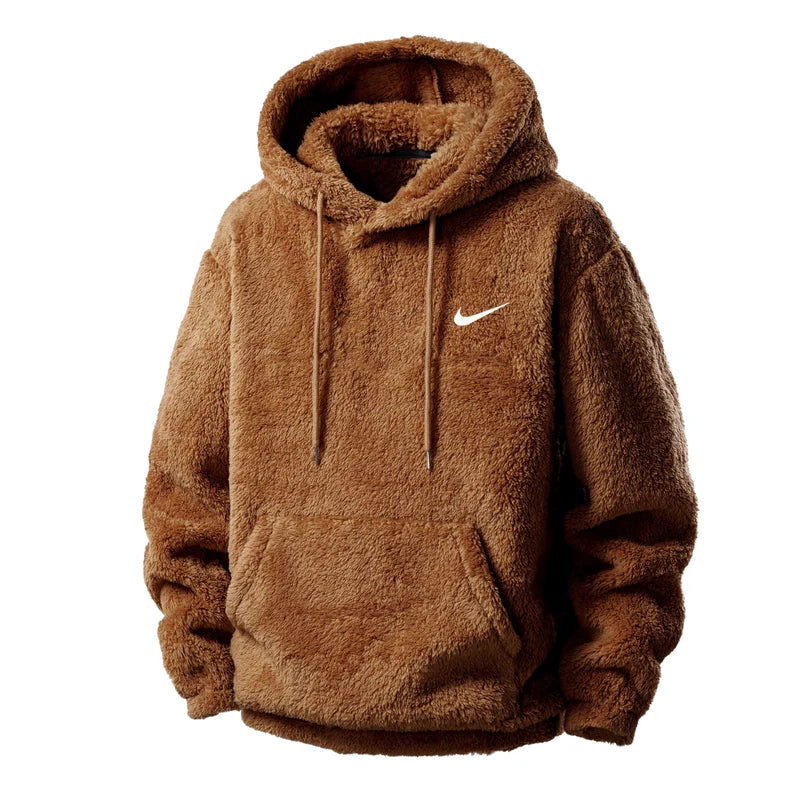 NK | Felpa con Cappuccio in Pile